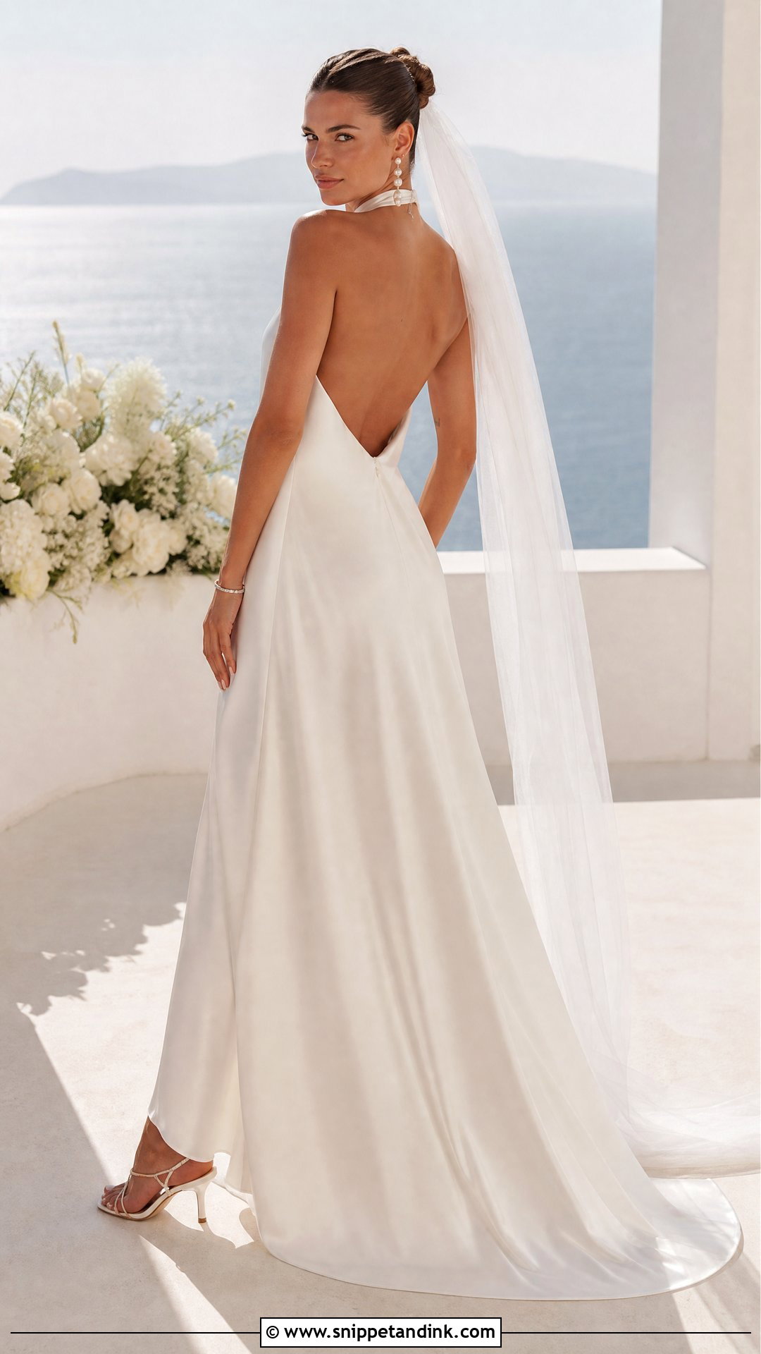 Halter Neck Bridal Dress - Snippet and Ink - 20 Latest Bridal Dress Design Ideas