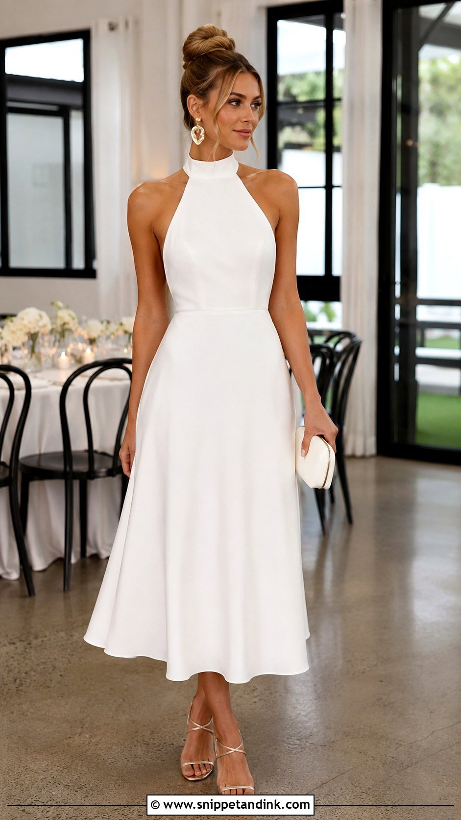 Halter Neck First Dance Dress - Snippet and Ink - 20 First Dance Dress Ideas