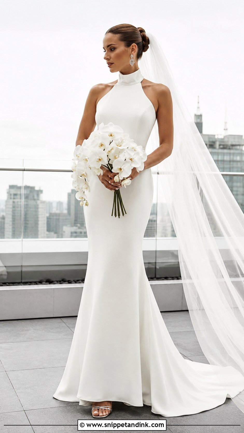 Halter Neck Mermaid Wedding Dress - Snippet and Ink - 20 Mermaid Wedding Dress with Straps Ideas