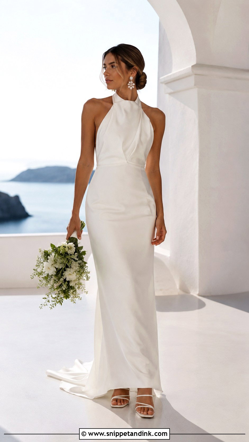 Halter Neck Wedding Dress - Snippet and Ink - 25 Wedding Dress for Bride Ideas