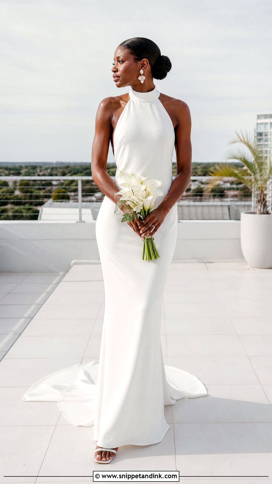Halter Neck Wedding Dress - Snippet and Ink - 20 The Wedding Dress Ideas