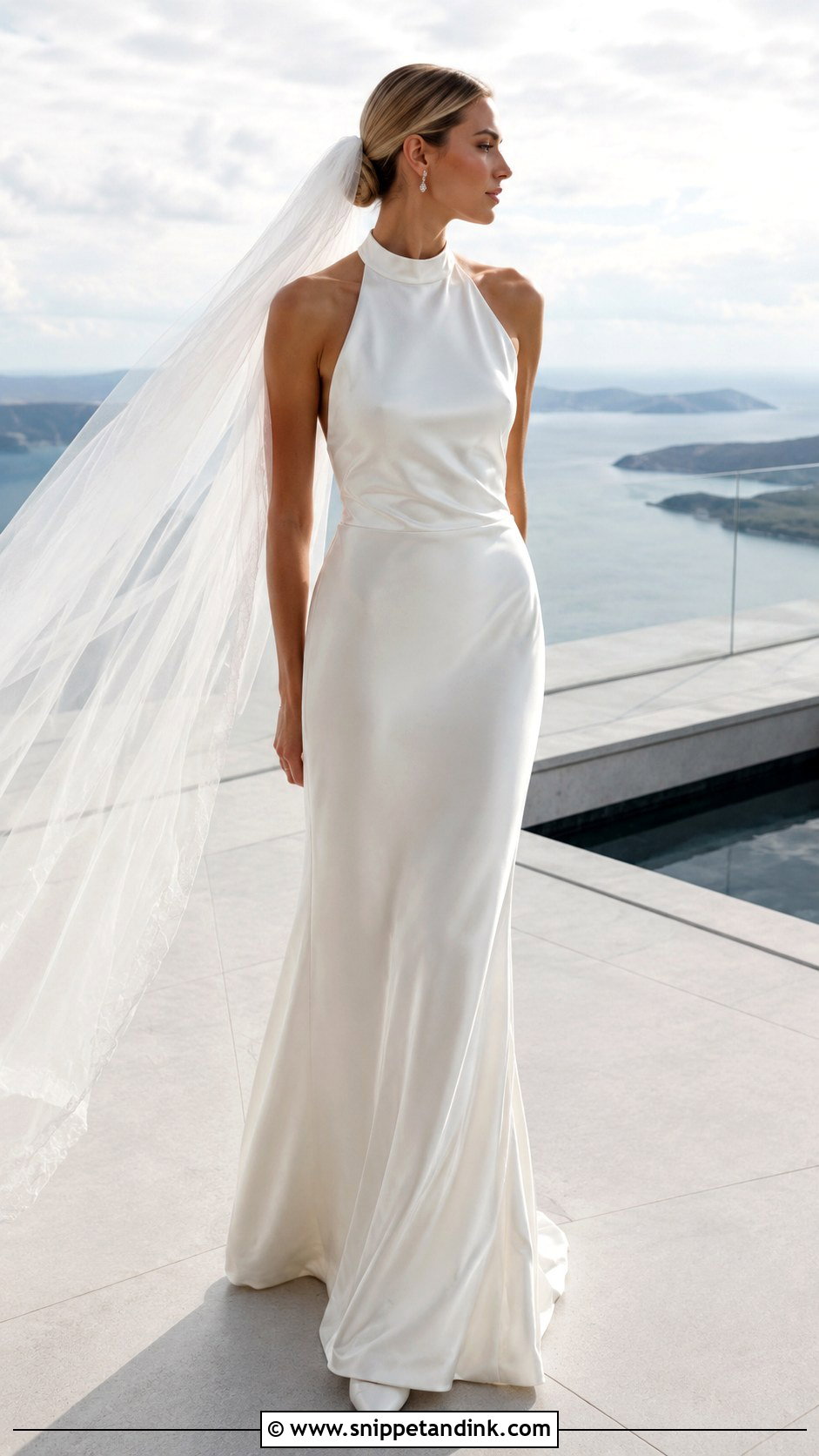 Halter Neck Wedding Dress - Snippet and Ink - 20 Latest Wedding Dress Ideas