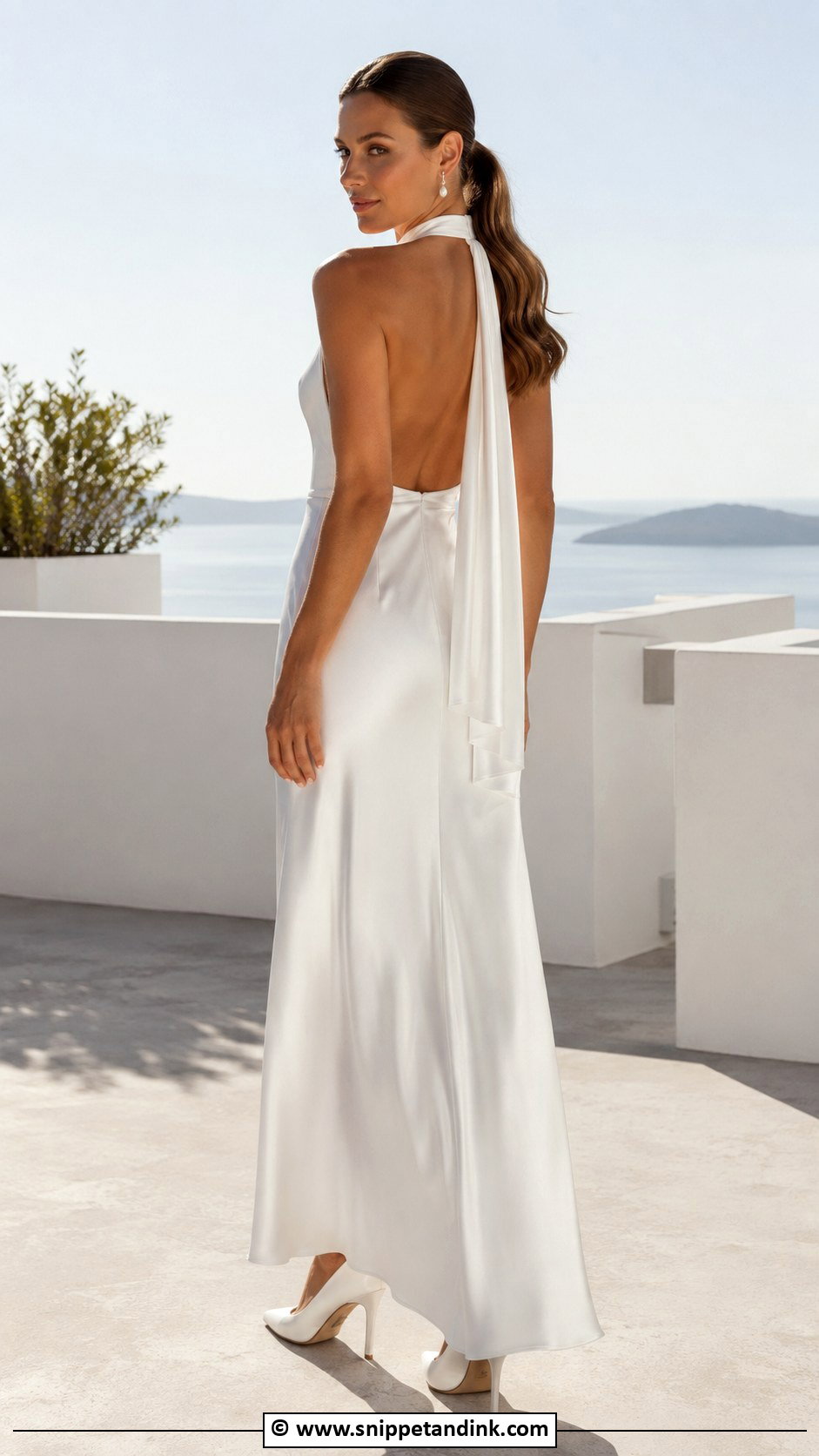 Halter Neck Wedding Dress - Snippet and Ink - 35 My Wedding Dress Ideas