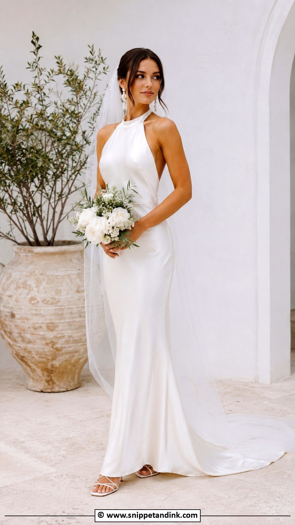 Halter Neck Wedding Dress - Snippet and Ink - 30 2026 Wedding Dress Ideas