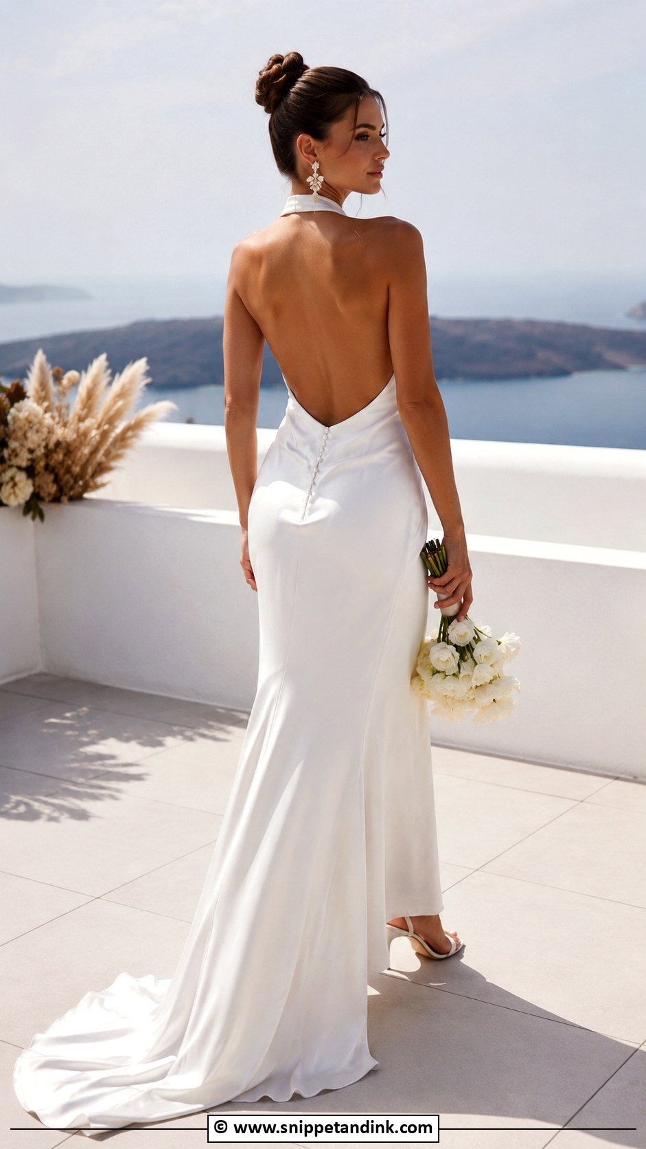 Halter Wedding Dress - Snippet and Ink - 30 Wedding Dress 2025 Ideas
