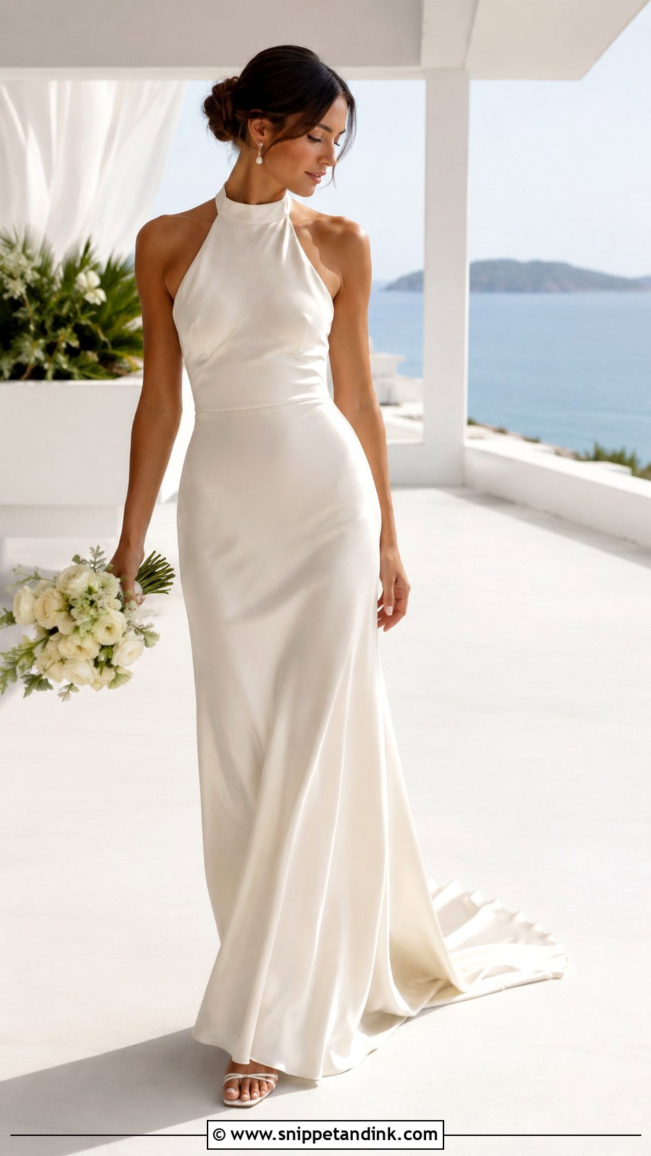Halter Wedding Dress - Snippet and Ink - 30 Weddingdress Ideas