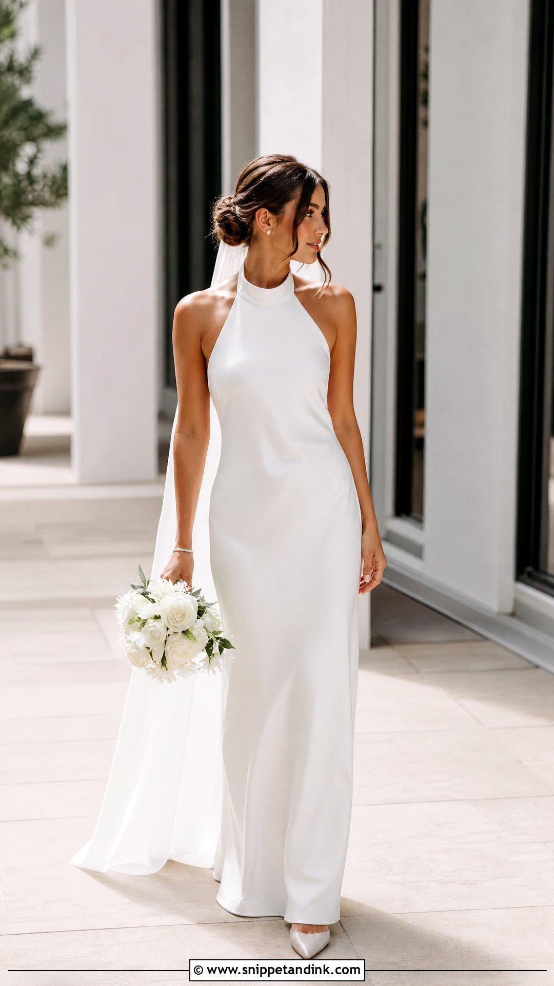 Halter Wedding Dress - Snippet and Ink - 25 Wedding Dress Shapes Ideas
