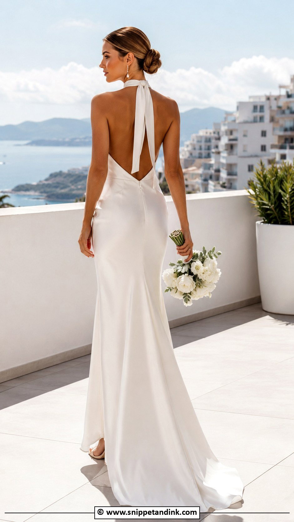 Halter Wedding Dress - Snippet and Ink - 30 Luxury Wedding Dress Ideas