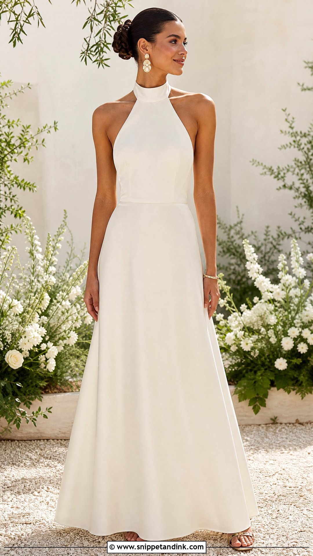 Halter Wedding Dress No Train - Snippet and Ink - 20 Wedding Dress No Train Ideas