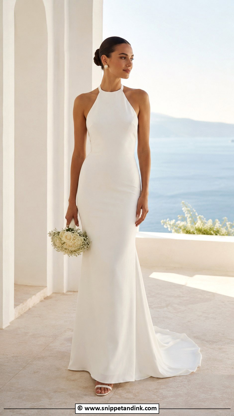 Halter Wedding Dress With Straps - Snippet and Ink - 25 Wedding Dresses with Straps