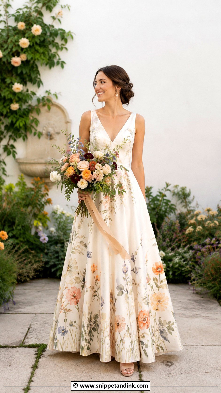 Hand Painted Wedding Dress - Snippet and Ink - 30 Unconventional Wedding Dress Ideas
