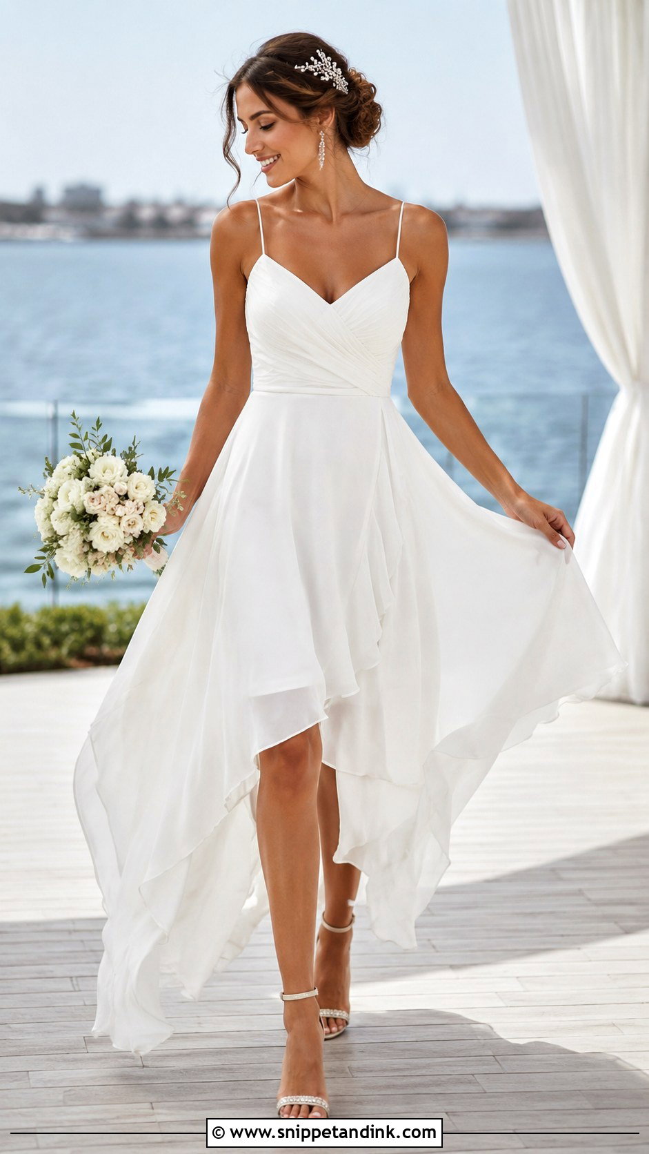 Handkerchief Hem Wedding Dress - Snippet and Ink - 20 2000 Wedding Dress Ideas