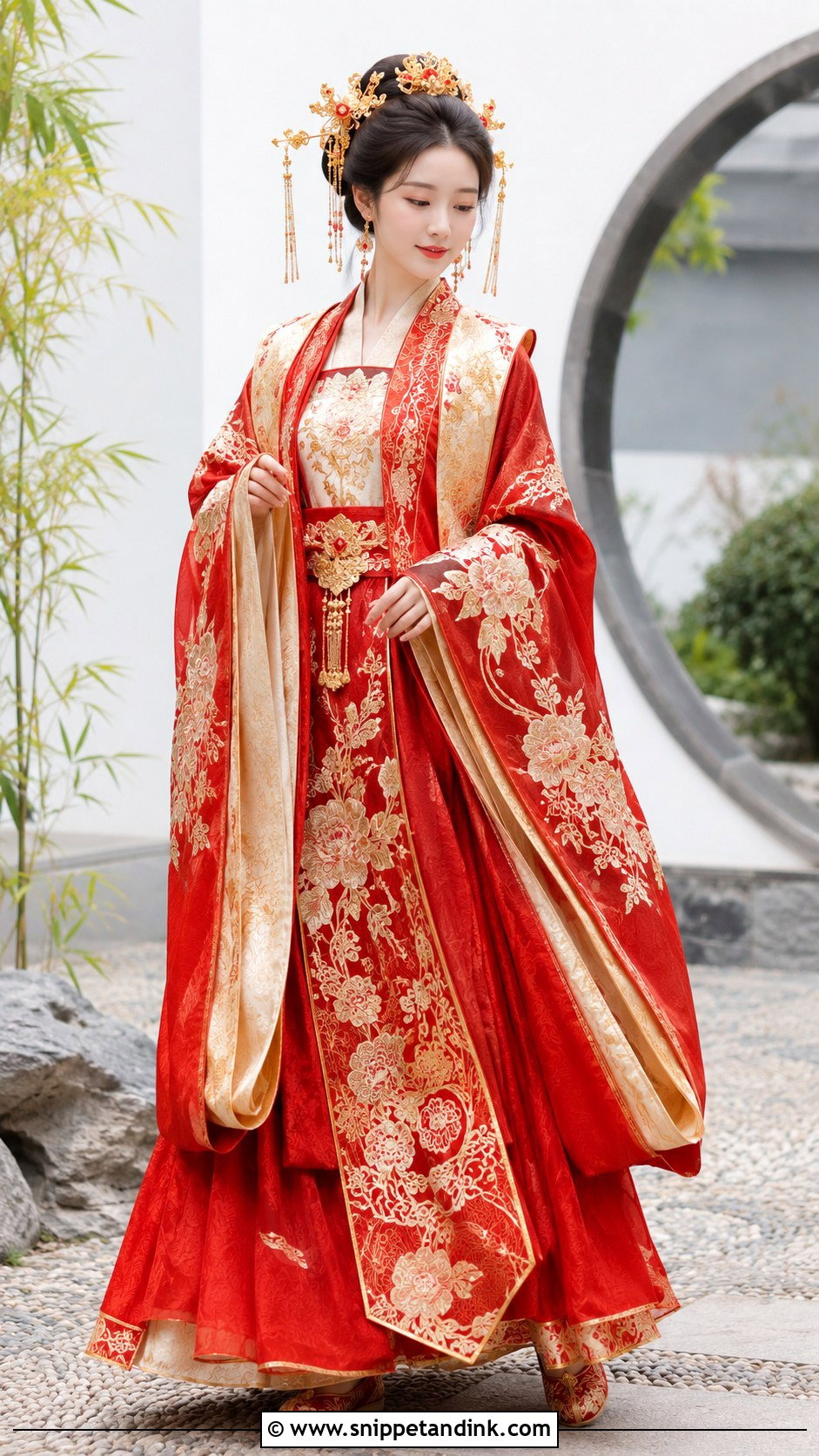 Hanfu Wedding Dress - Snippet and Ink - 25 Modern Chinese Wedding Dress Ideas