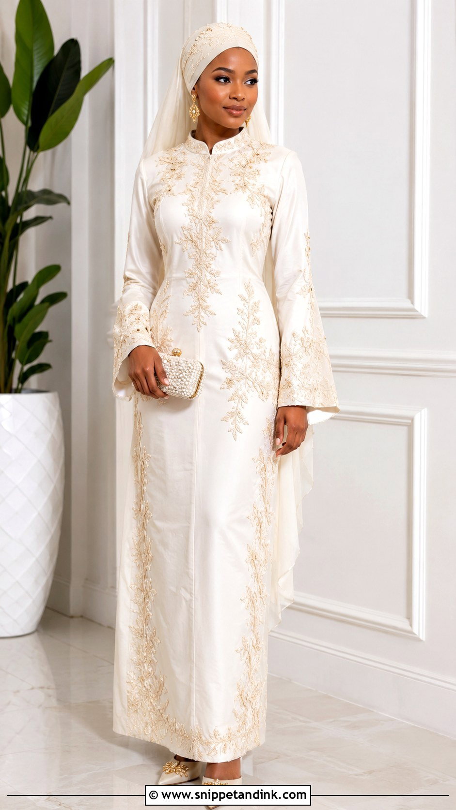 Hausa Fulani Modest Wedding Dress - Snippet and Ink - 25 Nigeria Wedding Dress Ideas