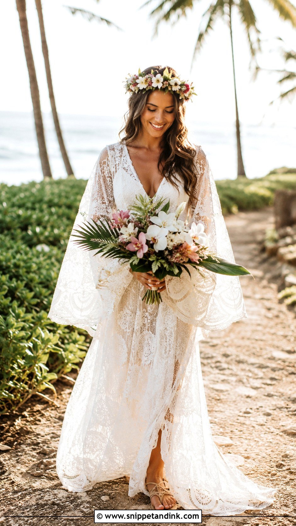 Hawaii Boho Wedding Dress - Snippet and Ink - 25 Hawaii Wedding Dress Ideas