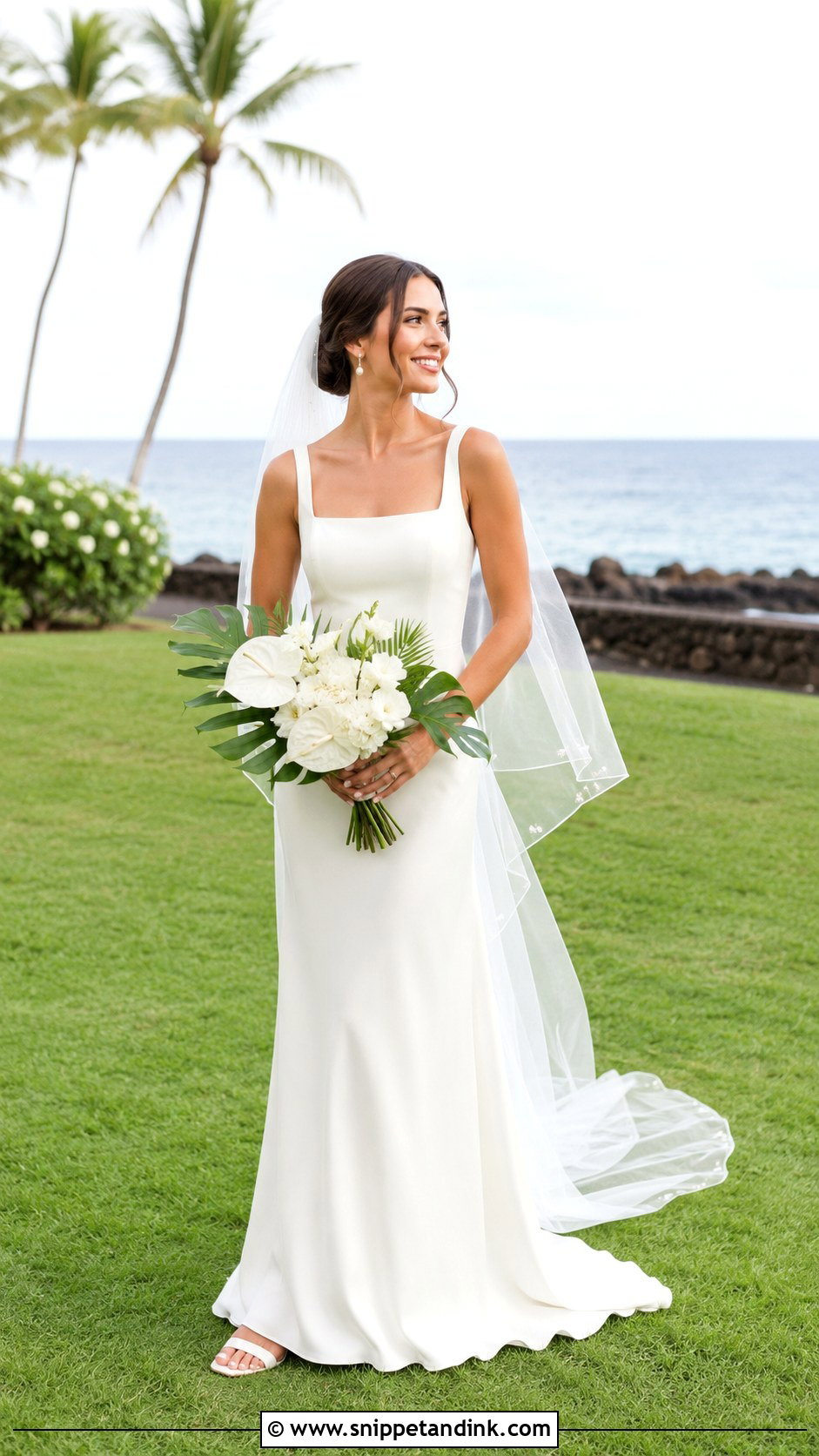 Hawaii Simple Wedding Dress - Snippet and Ink - 25 Hawaii Wedding Dress Ideas