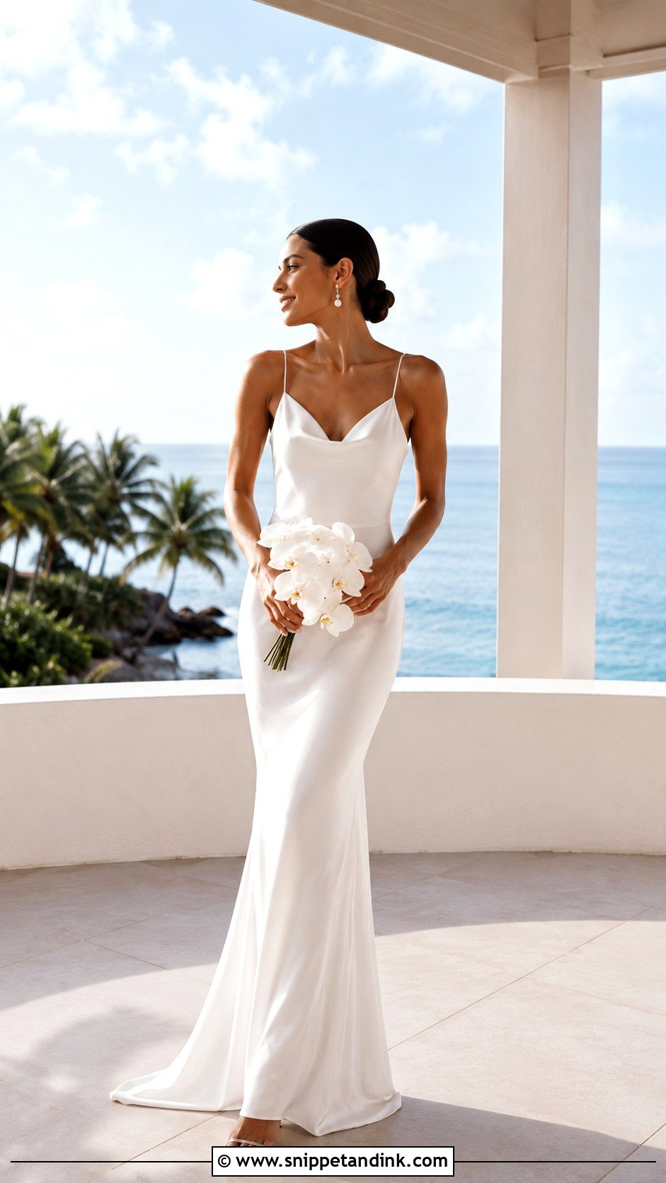 Hawaii Slip Wedding Dress - Snippet and Ink - 25 Hawaii Wedding Dress Ideas