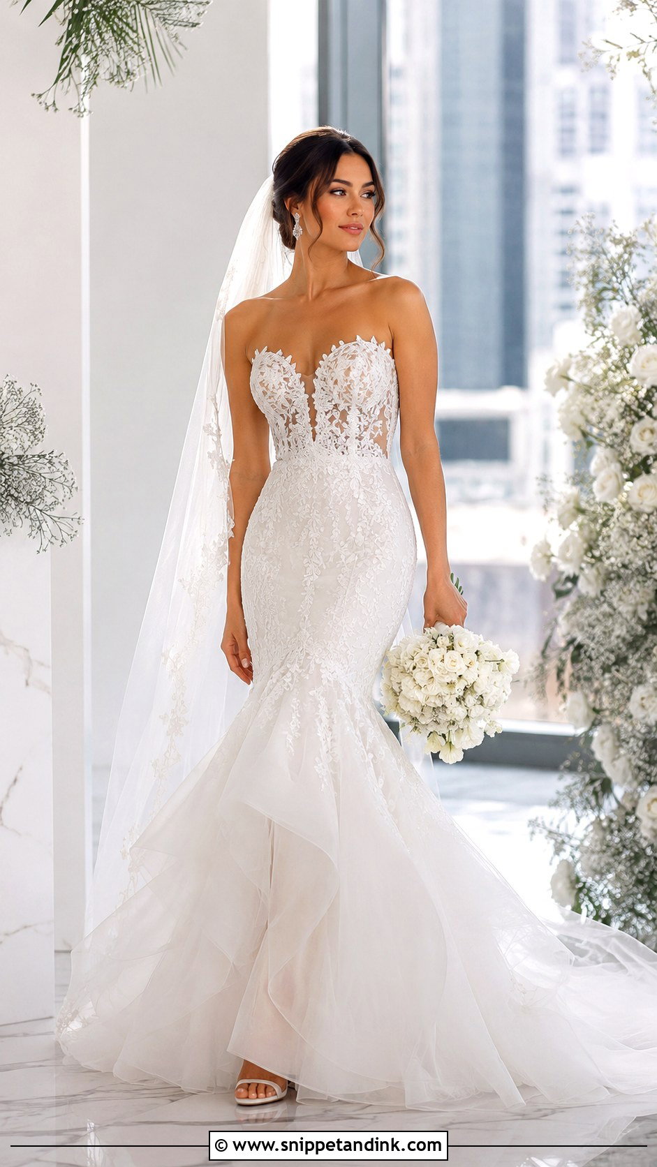 Hayley Paige Mermaid Wedding Dress - Snippet and Ink - 25 Hayley Paige Wedding Dress Ideas