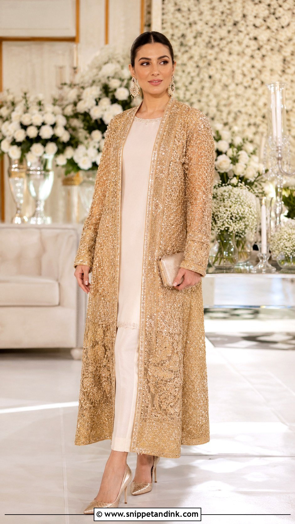 Heavy Embroidered Jacket Suit for Wedding - Snippet and Ink - 25 Heavy Suits for Wedding