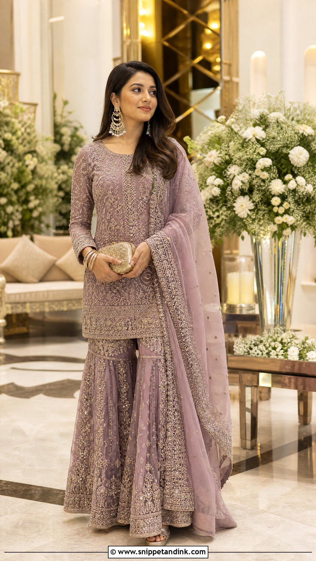 Heavy Embroidered Sharara Suit - Snippet and Ink - 25 Latest Sharara Suit Designs Wedding