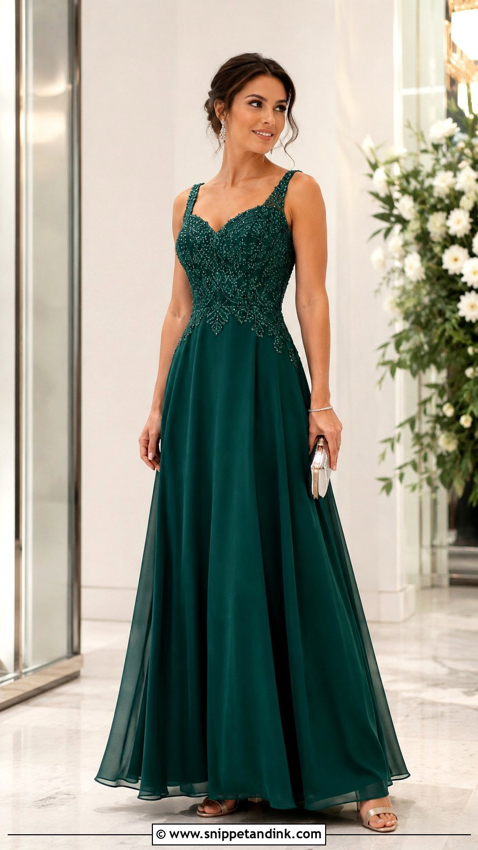 Heavy Floor Length Wedding Gown - Snippet and Ink - 20 Heavy Dresses for Wedding