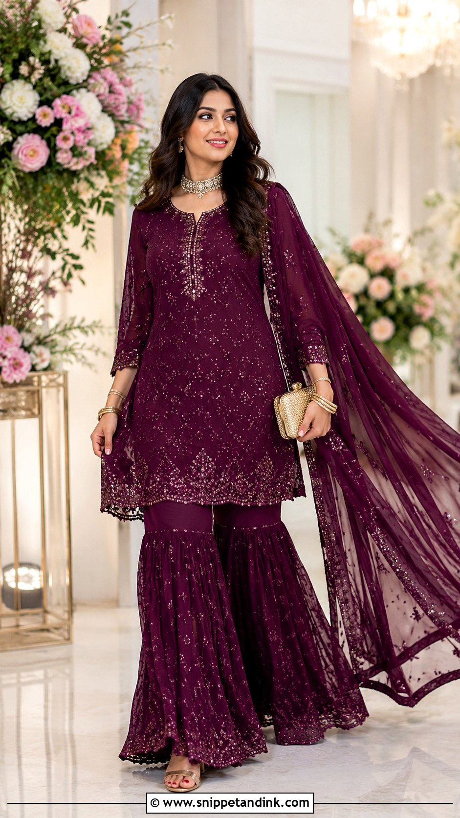 Heavy Georgette Suit for Wedding - Snippet and Ink - 25 Heavy Suits for Wedding
