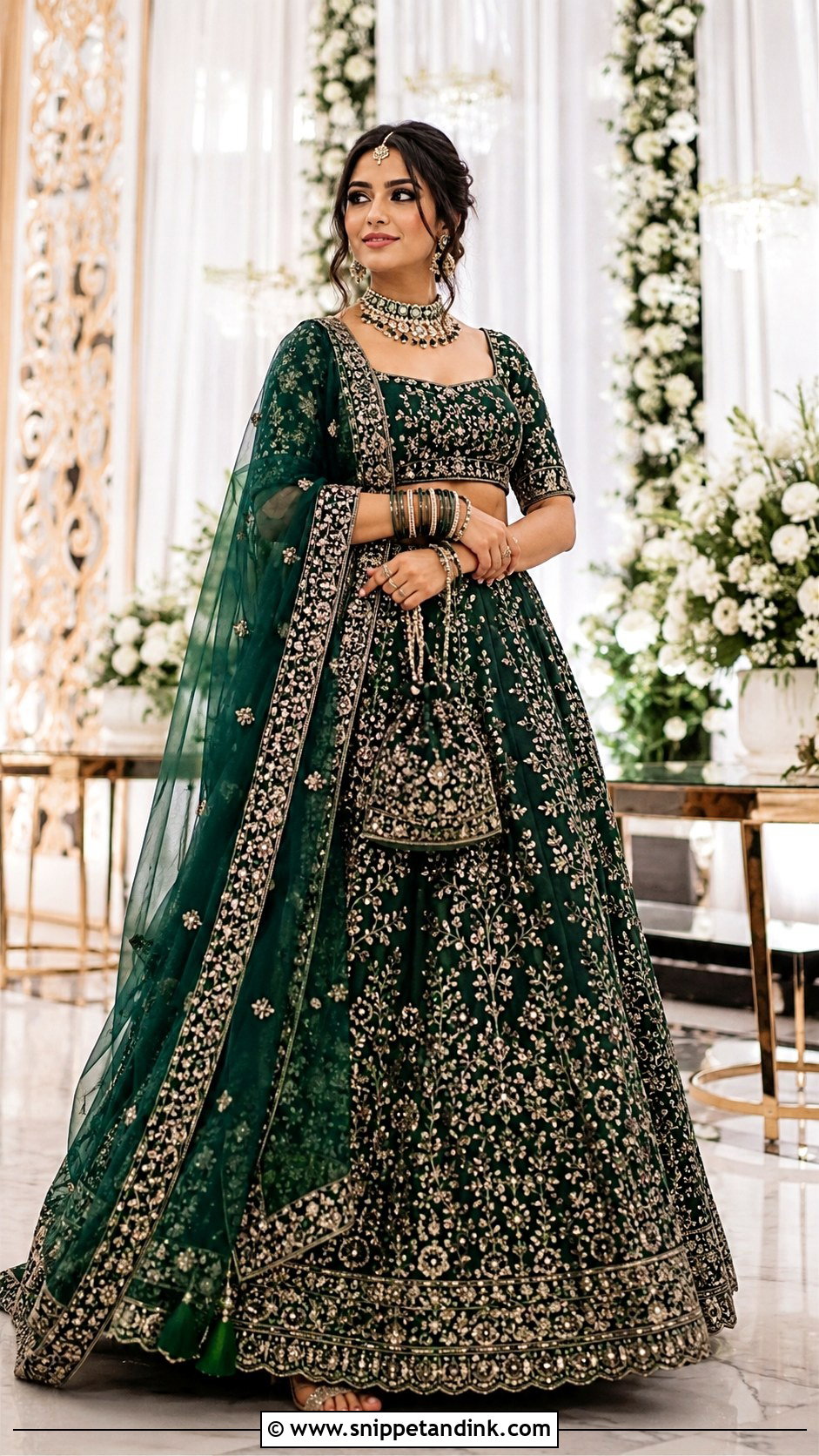 Heavy Lehenga For Brother Wedding - Snippet and Ink - 25 Indian Outfit for Brothers Wedding Ideas
