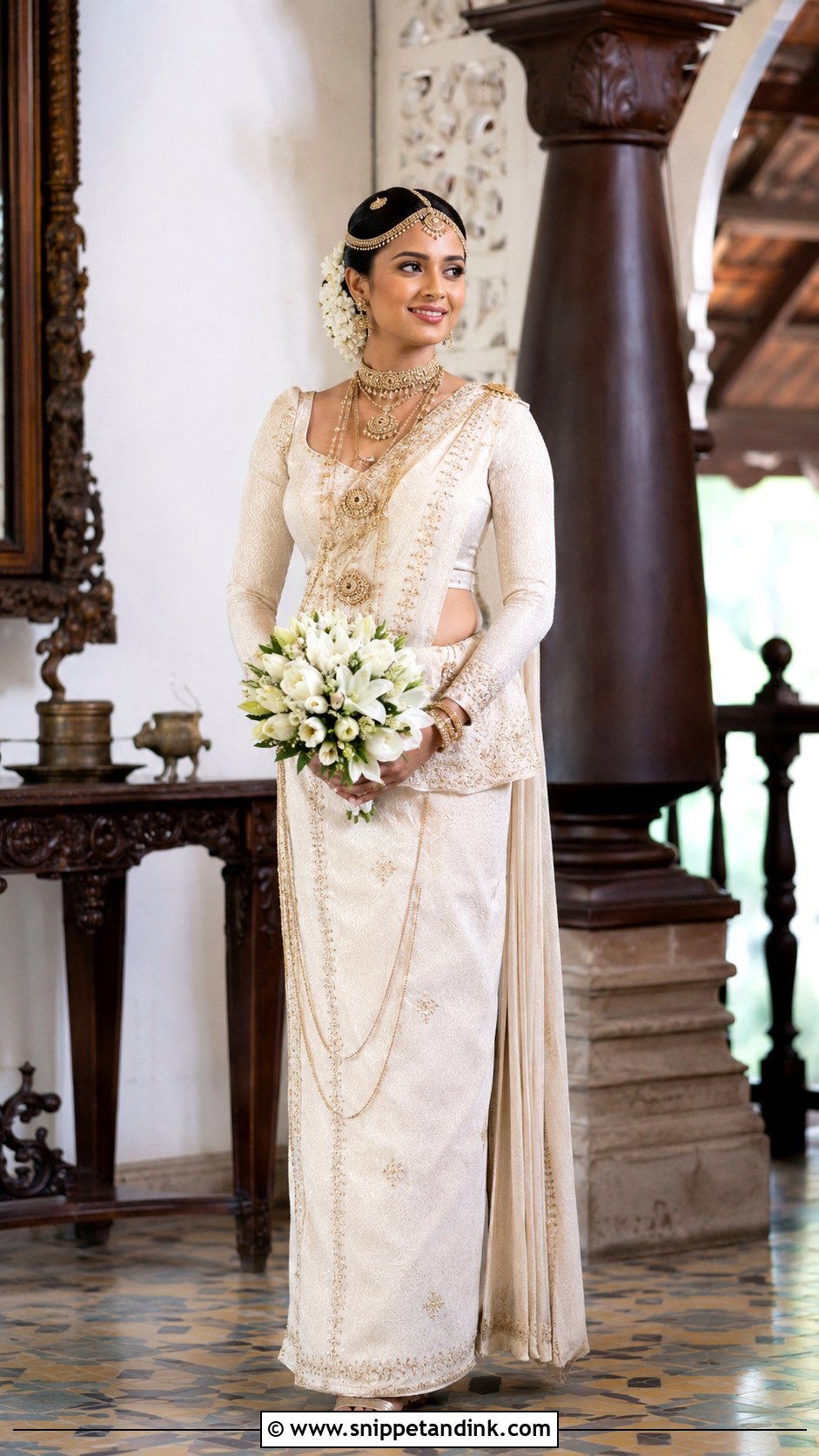 Heirloom Jewelry Kandyan Bride - Snippet and Ink - 20 Kandian Bride Sri Lanka Ideas