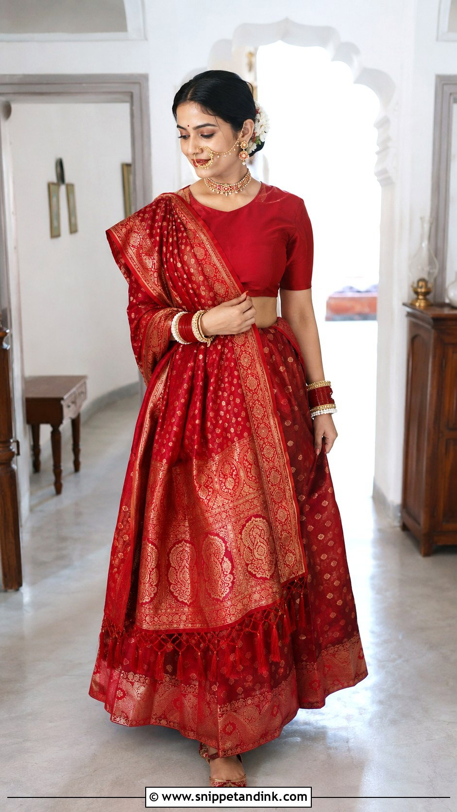 Heirloom Pichora Kumauni Bride - Snippet and Ink - 20 Kumauni Bride Ideas