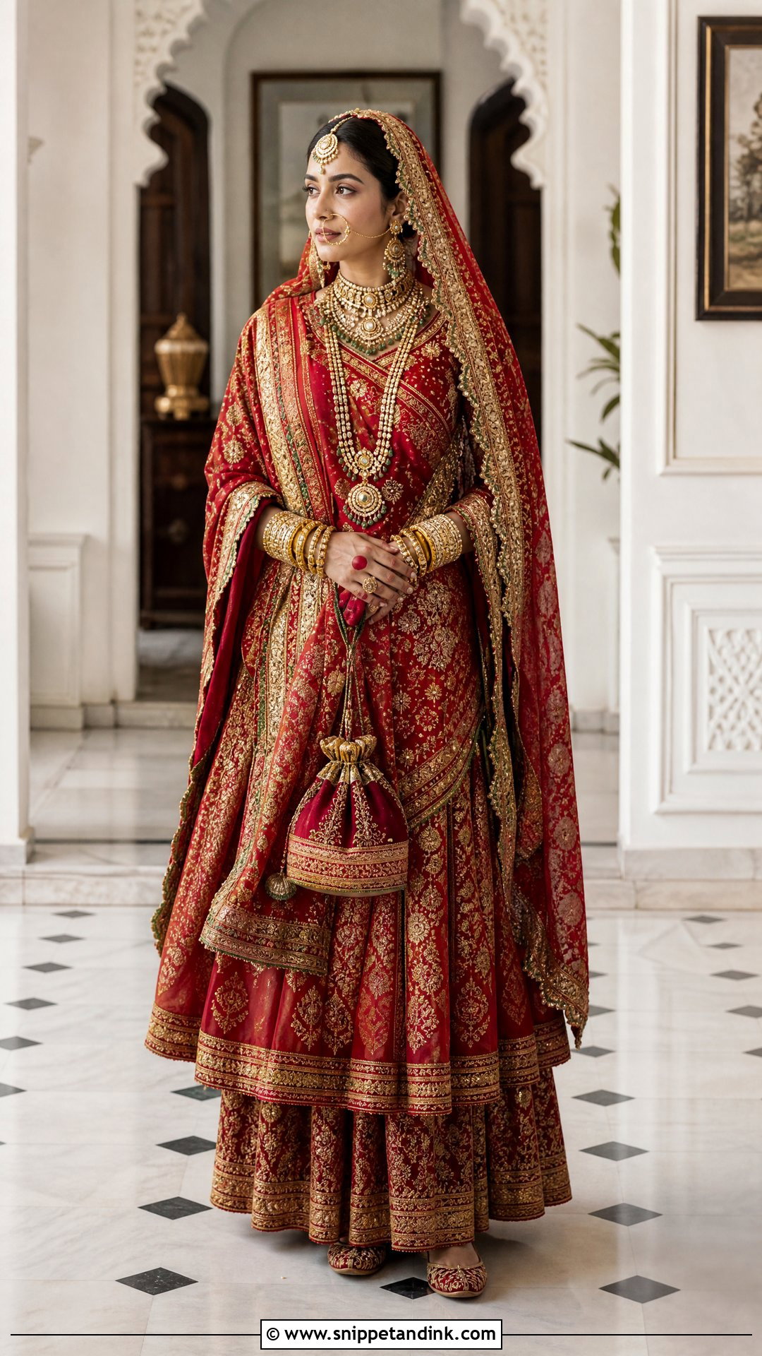 Heirloom Rajputana Bridal Look - Snippet and Ink - 20 Rajputana Bride Ideas