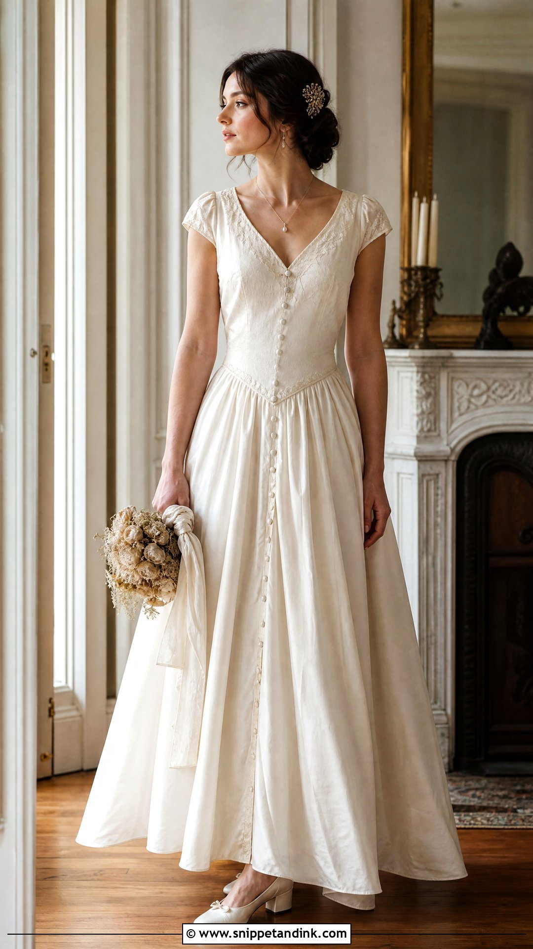 Heirloom Wedding Dress Redesign - Snippet and Ink - 20 Recycled Wedding Dress Ideas