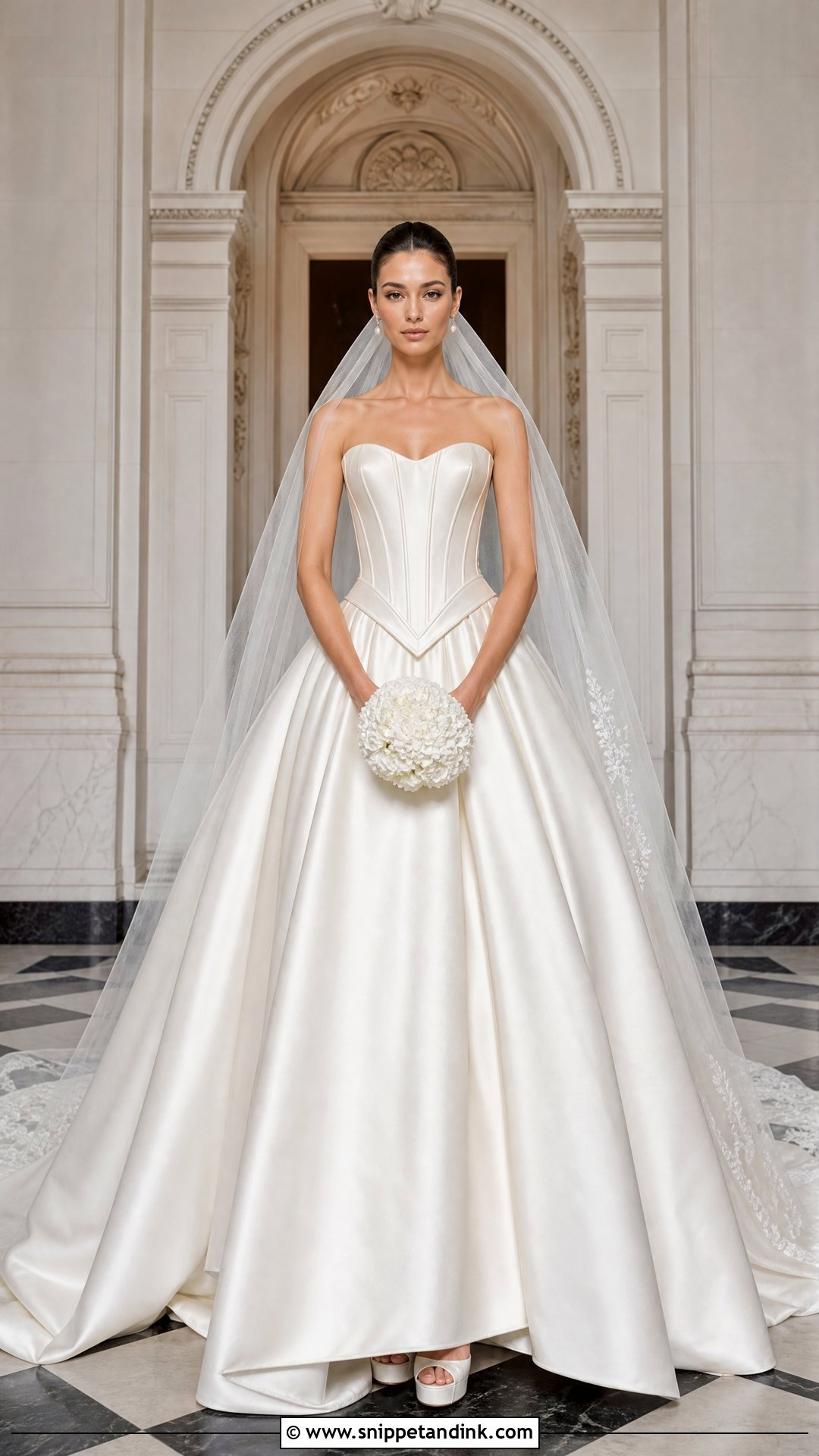 Hera Couture Basque Waist Ball Gown - Snippet and Ink - 20 Hera Couture Ideas