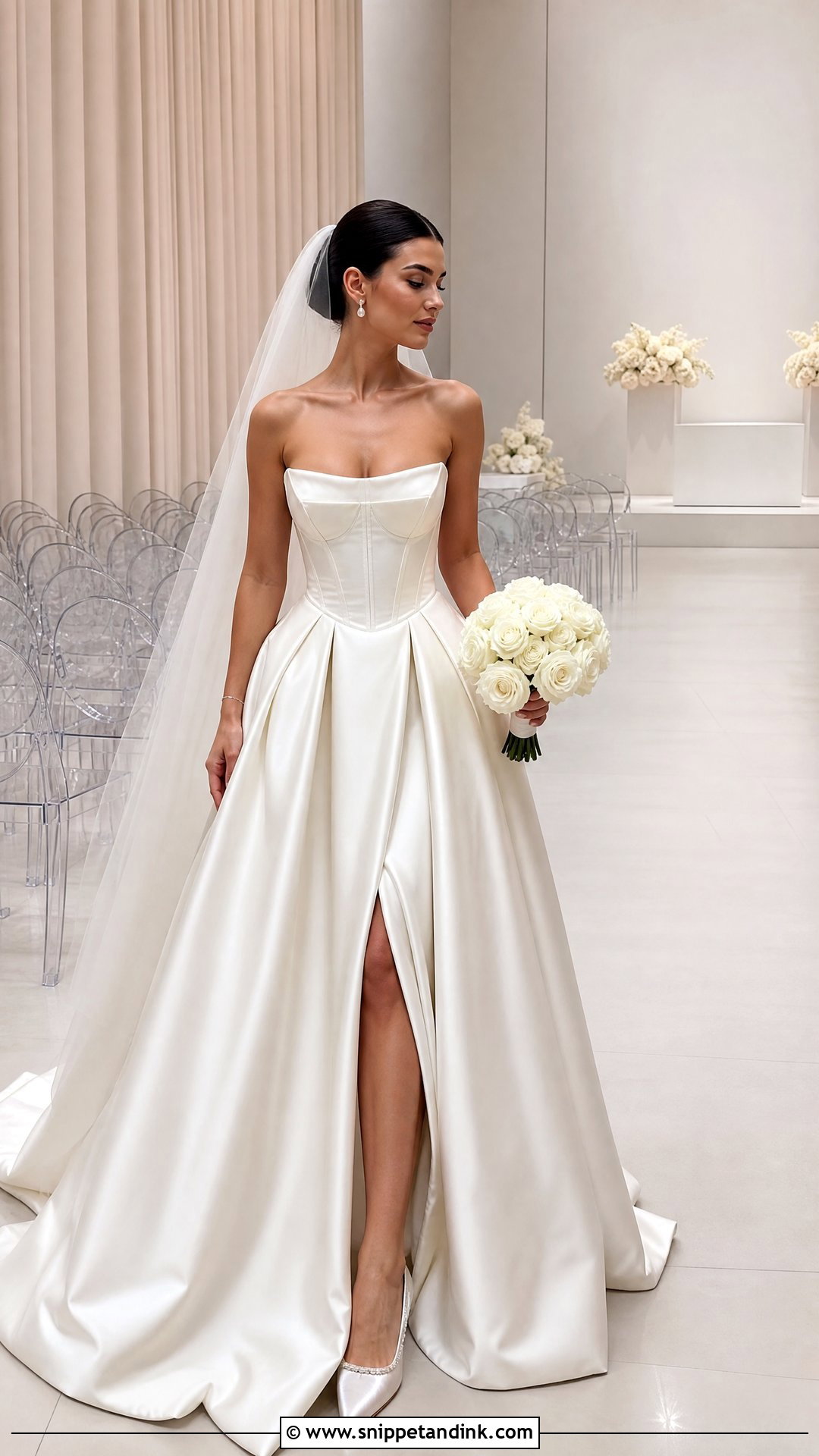 Hera Couture Bridal Corset And Skirt Set - Snippet and Ink - 20 Hera Couture Ideas