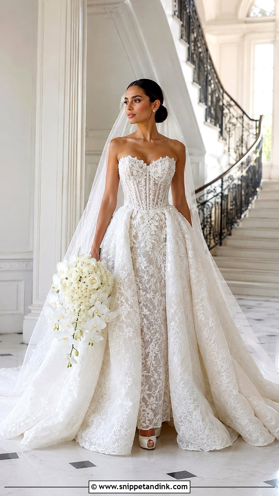 Hera Couture Guipure Lace Ball Gown - Snippet and Ink - 20 Hera Couture Ideas