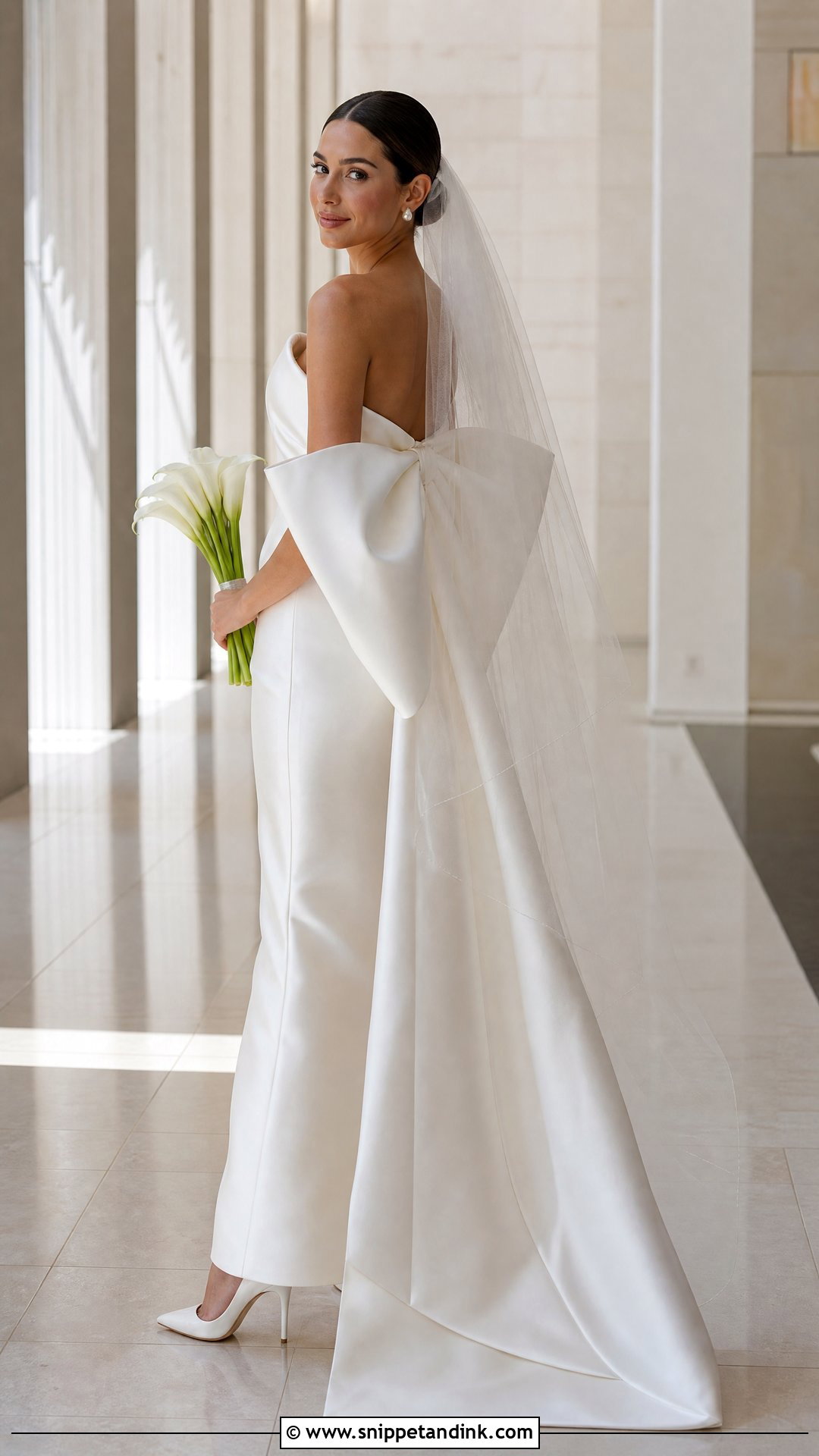 Hera Couture Sculptural Bow Gown - Snippet and Ink - 20 Hera Couture Ideas