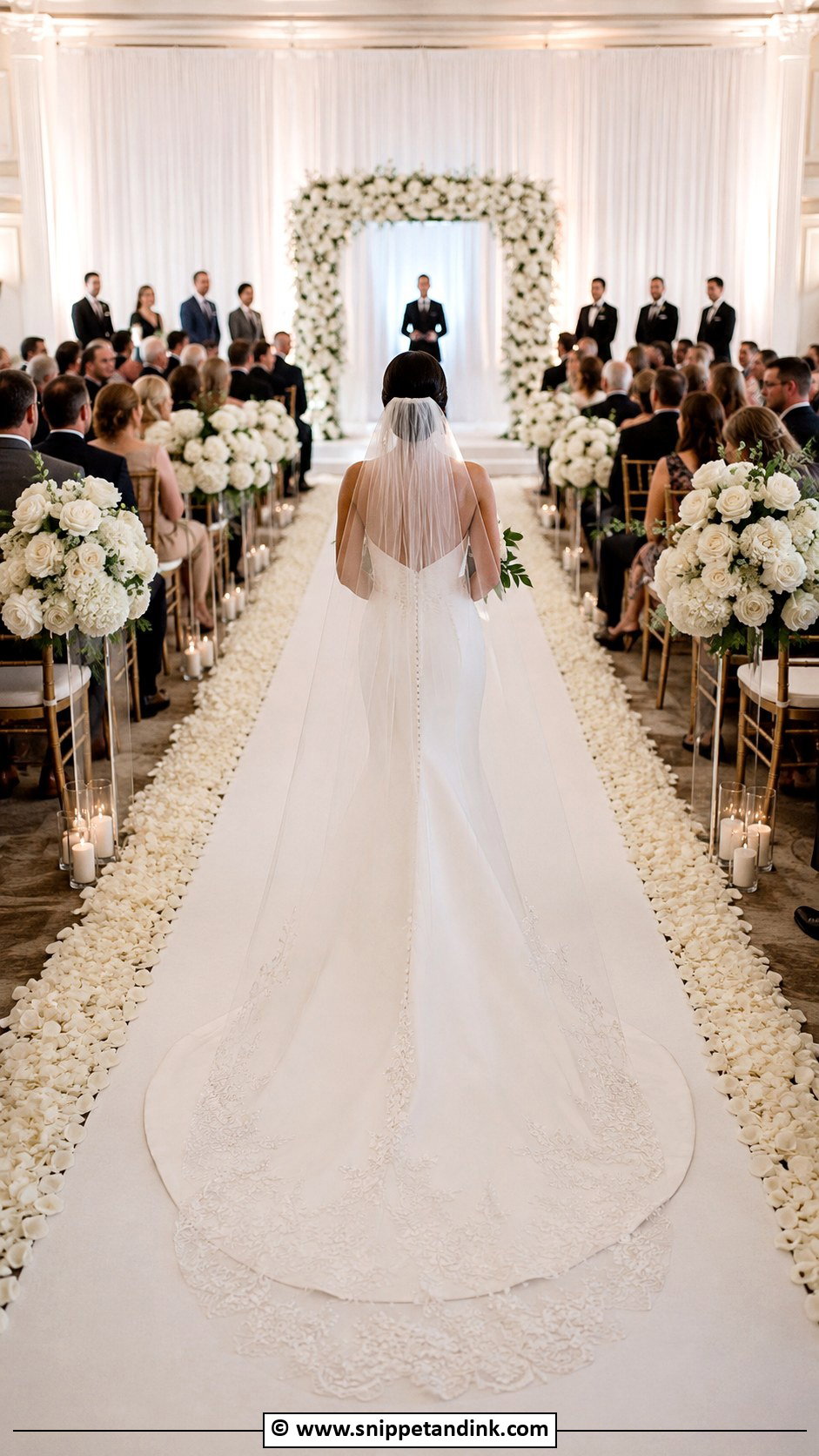Here Comes The Bride Aisle Runner - Snippet and Ink - 30 Here Comes the Bride Ideas