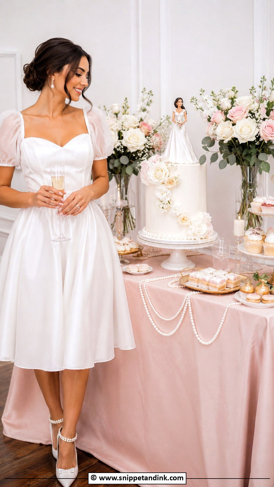 Here Comes The Bride Cake Topper - Snippet and Ink - 30 Here Comes the Bride Ideas