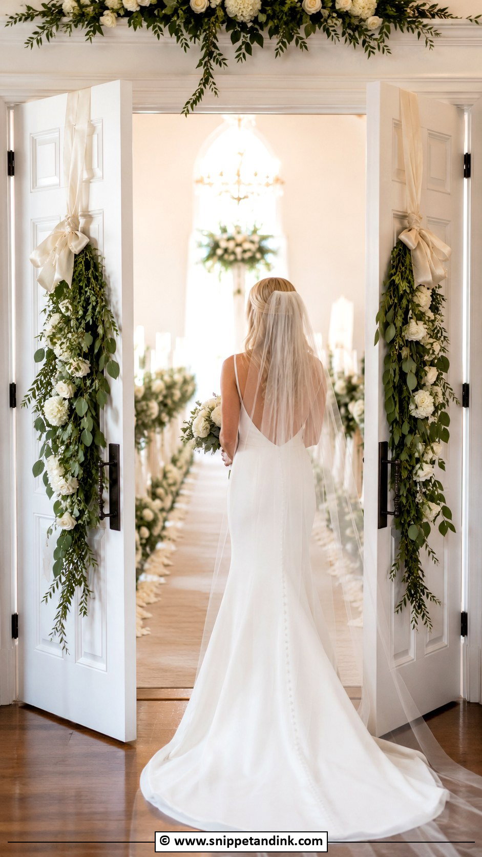 Here Comes The Bride Door Sign - Snippet and Ink - 30 Here Comes the Bride Ideas