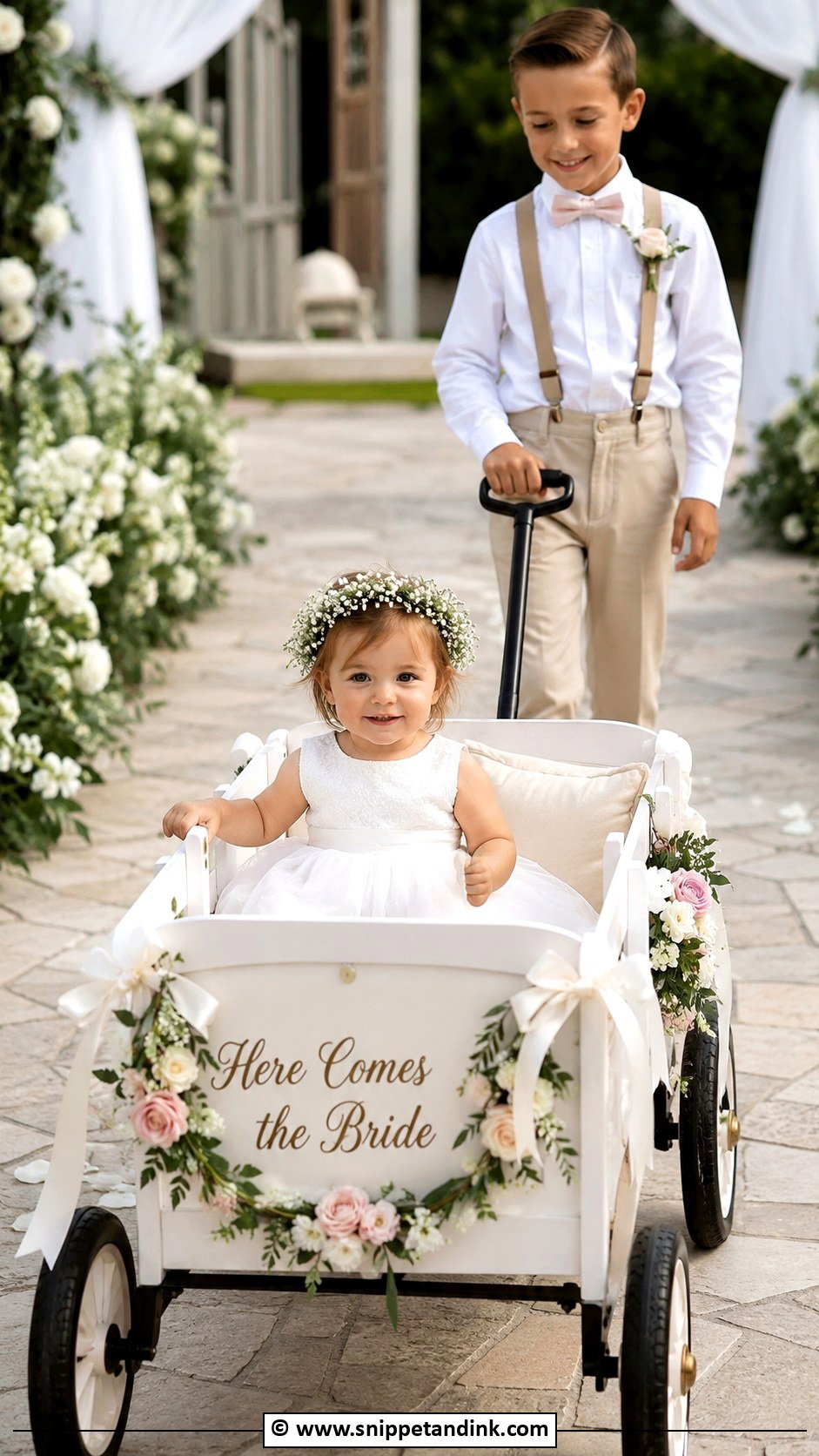 Here Comes The Bride Wagon - Snippet and Ink - 30 Here Comes the Bride Ideas