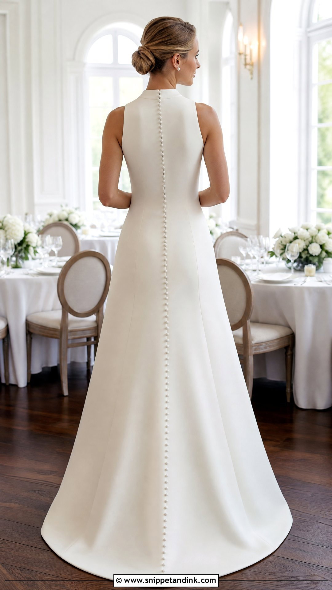 High Back Wedding Dress With Buttons - Snippet and Ink - 20 Wedding Dress with Buttons Down the Back Ideas