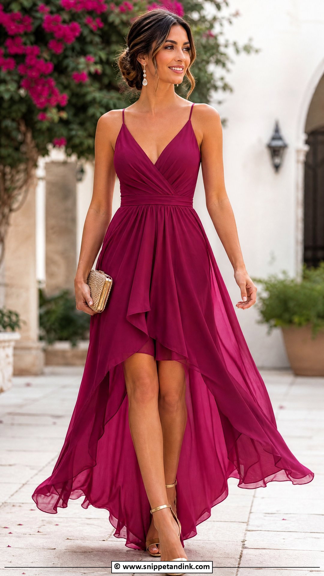 High Low Dress Wedding Outfit - Snippet and Ink - 30 Weeding Dressing Woman Ideas