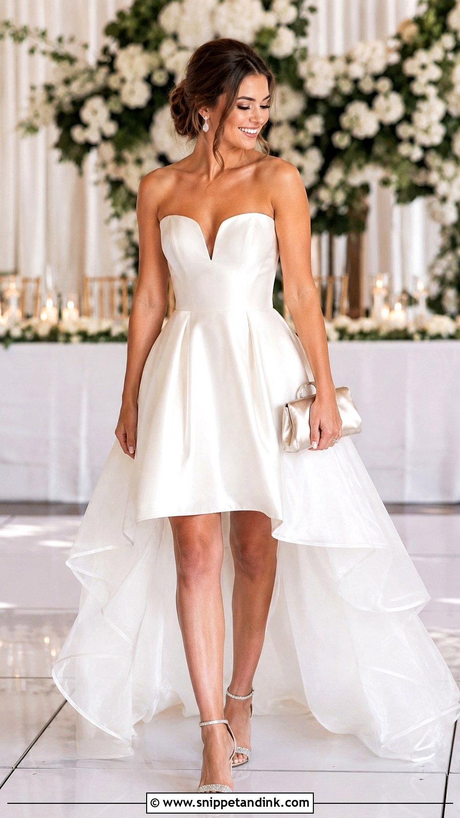 High Low First Dance Dress - Snippet and Ink - 20 First Dance Dress Ideas