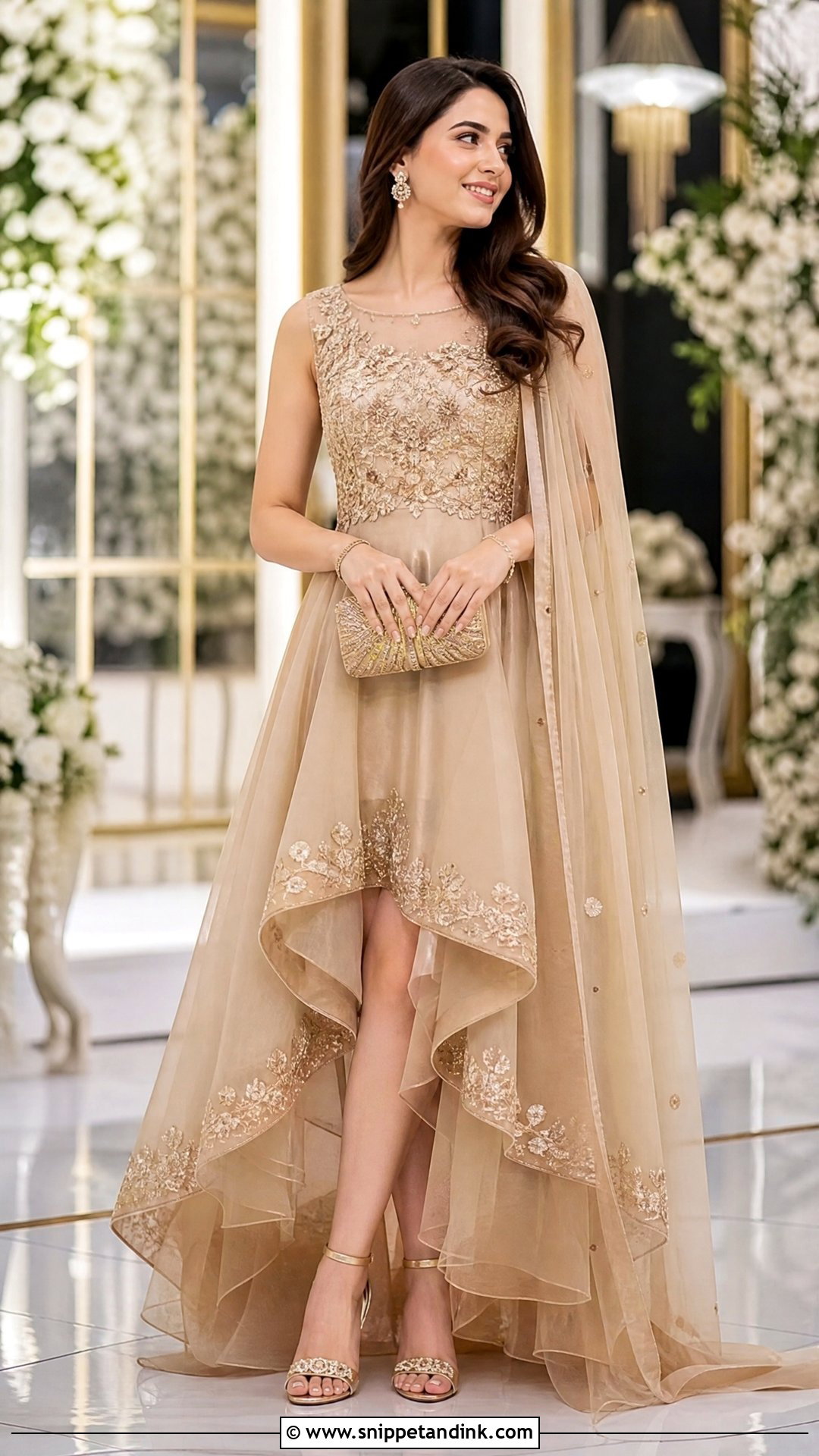 High Low Frock For Wedding - Snippet and Ink - 25 Frock Designs for Women Wedding