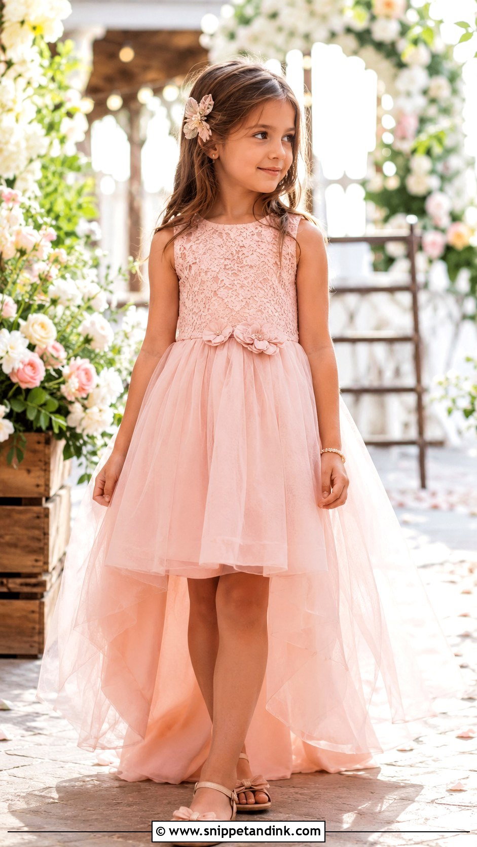 High Low Kids Dress For Wedding - Snippet and Ink - 25 Kids Dresses for Weddings