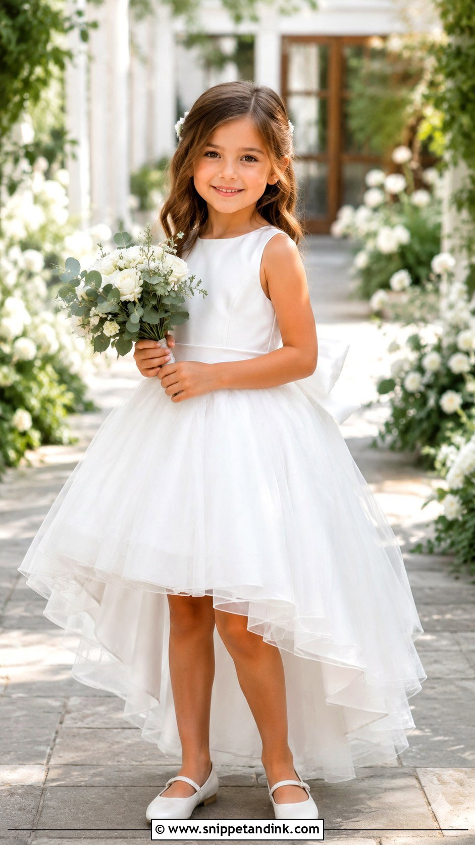 High Low Little Bride Gown - Snippet and Ink - 25 Little Bride Gown Styles
