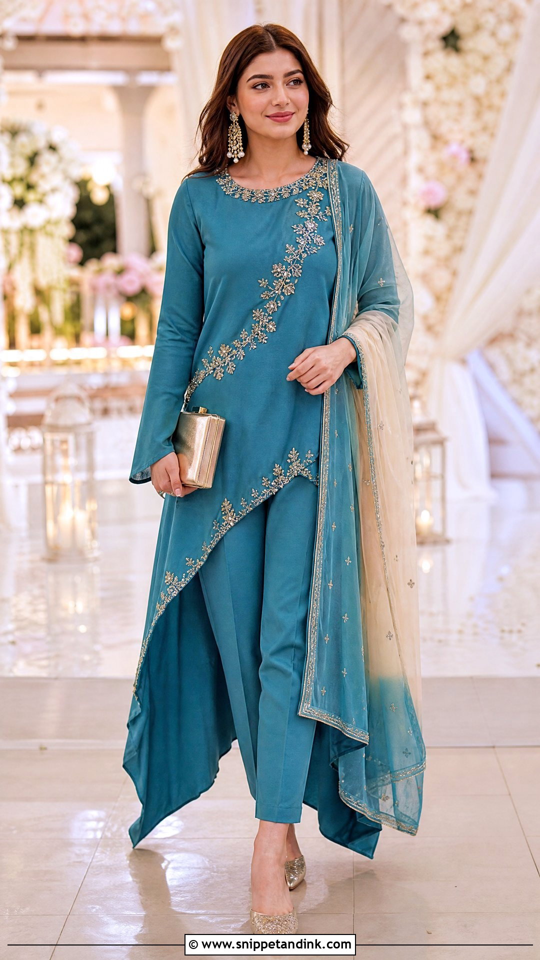 High Low Salwar Suit - Snippet and Ink - 20 Salwar for Wedding Ideas