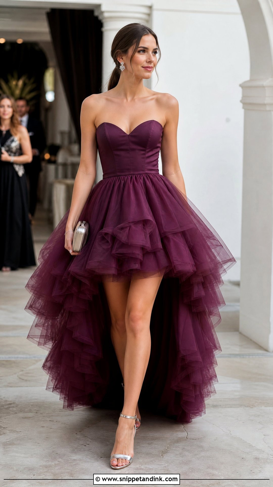 High Low Short Ball Gown - Snippet and Ink - 20 Short Ball Gowns