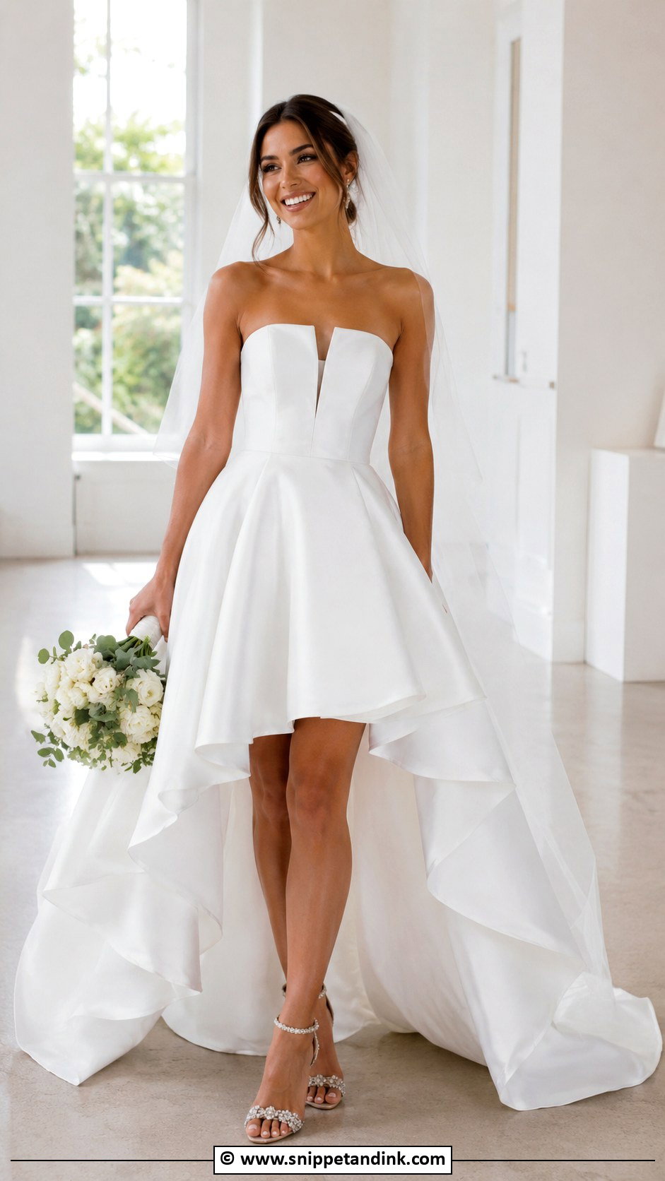 High Low Ugly Wedding Dress - Snippet and Ink - 30 Ugly Wedding Dress Ideas