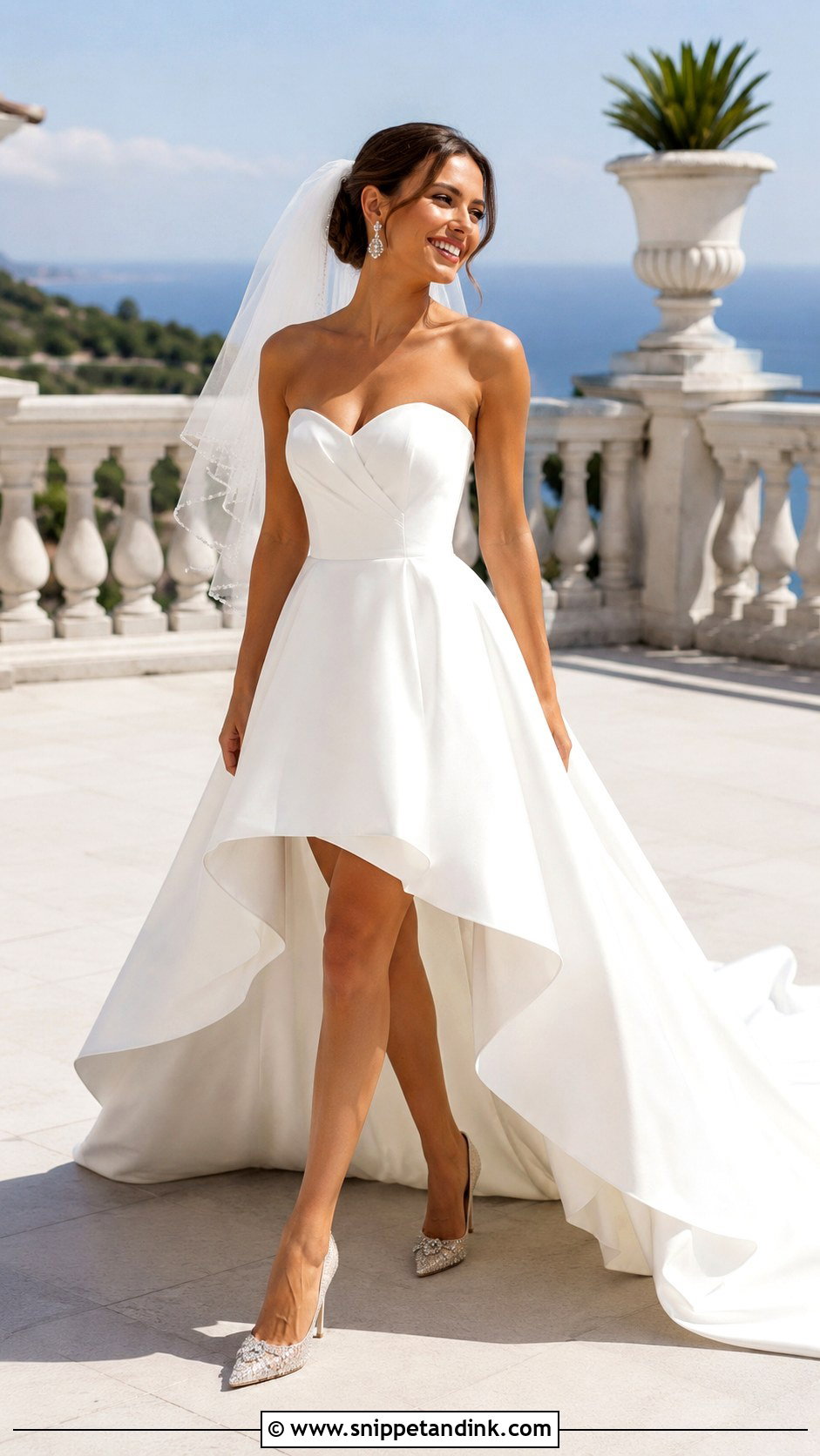 High Low Wedding Dress - Snippet and Ink - 20 Creative Wedding Dress Ideas