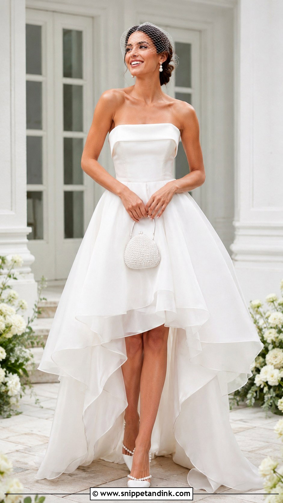 High Low Wedding Dress - Snippet and Ink - 20 Unique Wedding Dresses 2025